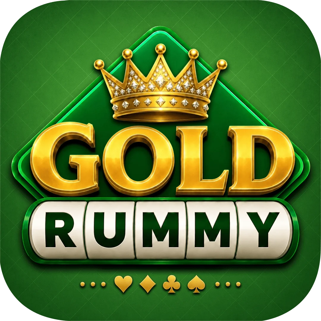 Gold Rummy Official Logo - Yono Games