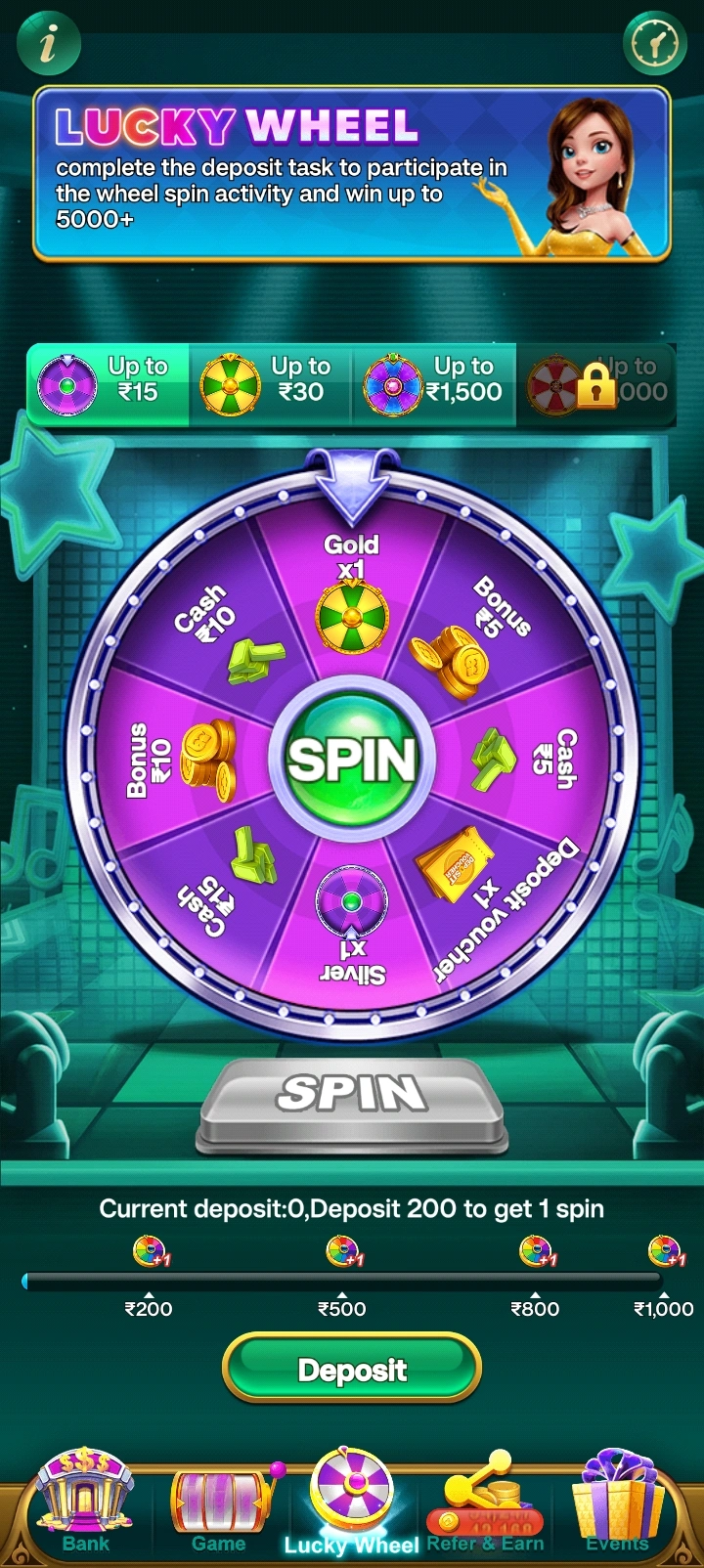 Top Rummy app interface 2