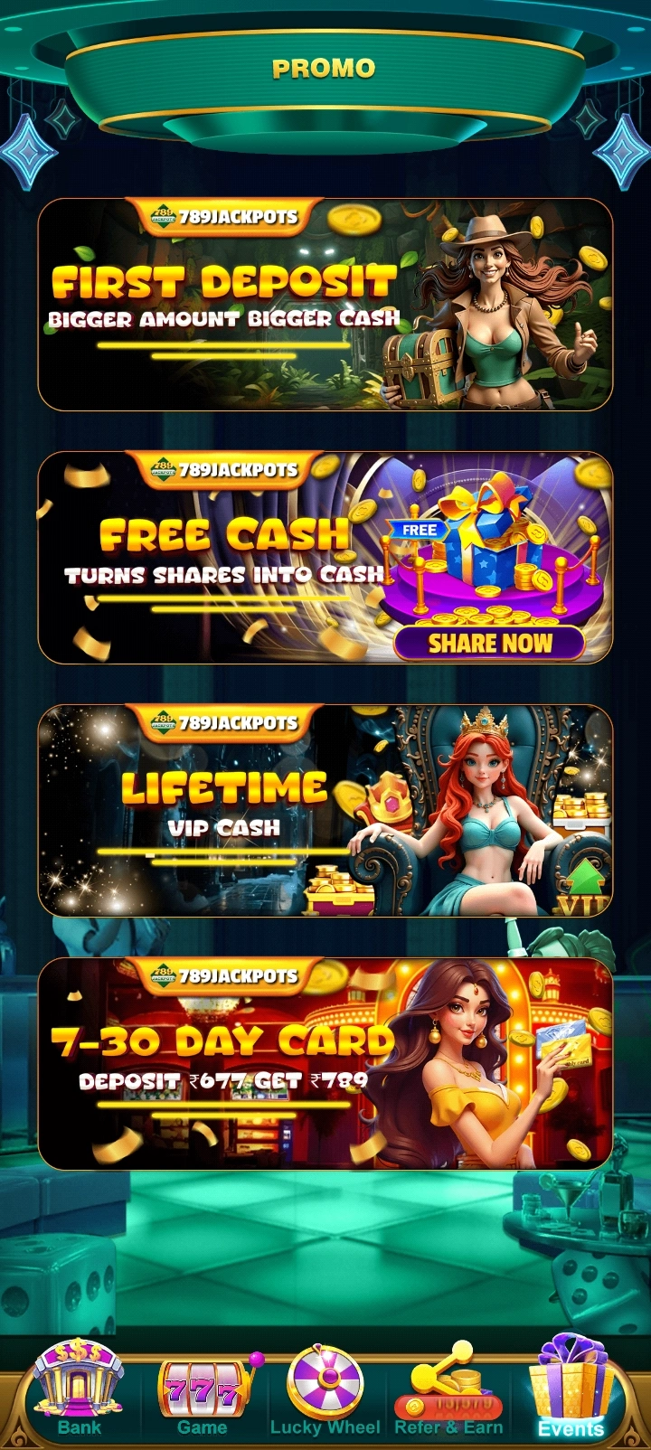 789Jackpots app interface 4