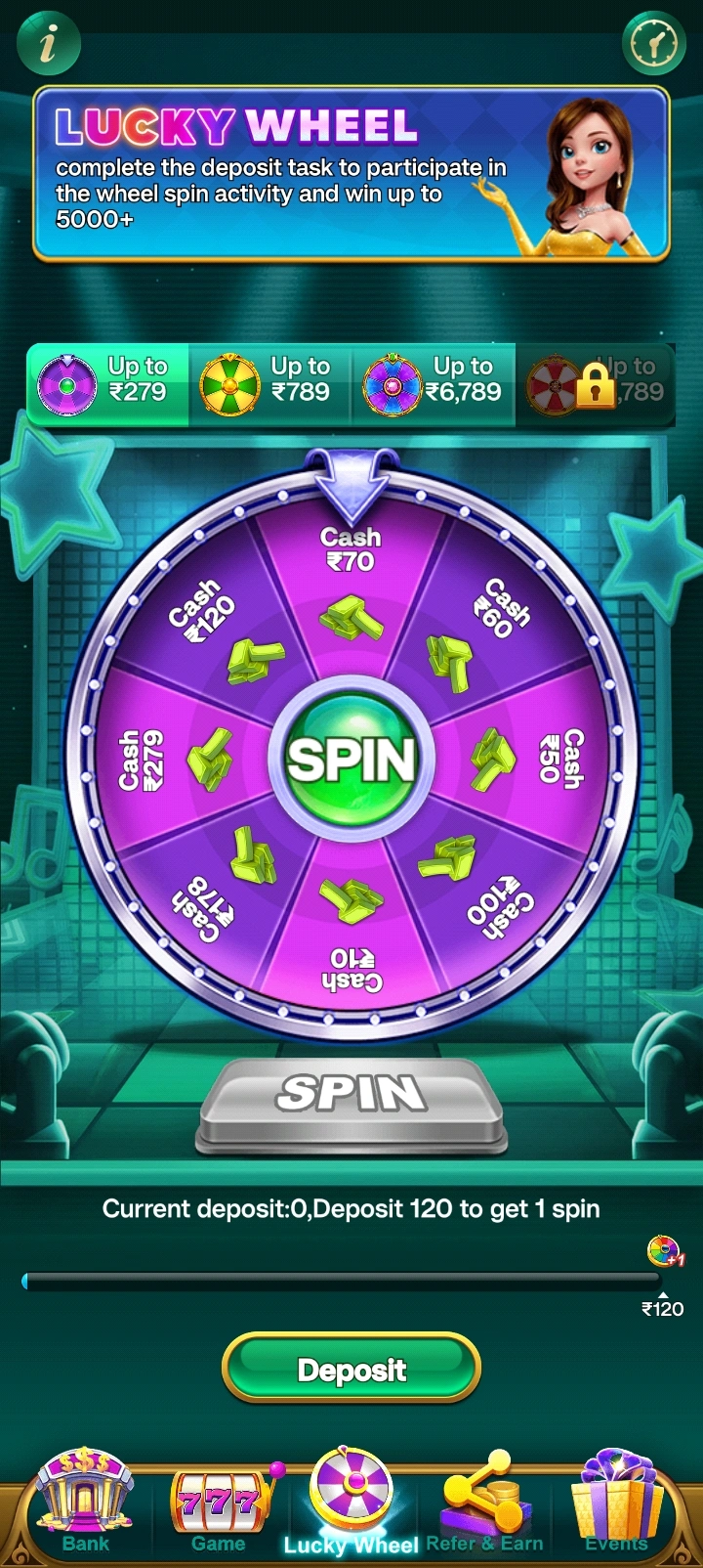 789Jackpots app interface 3