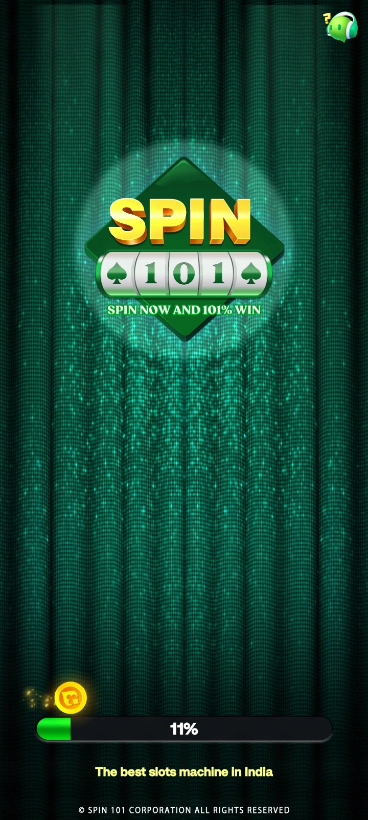 Spin101 app interface 1