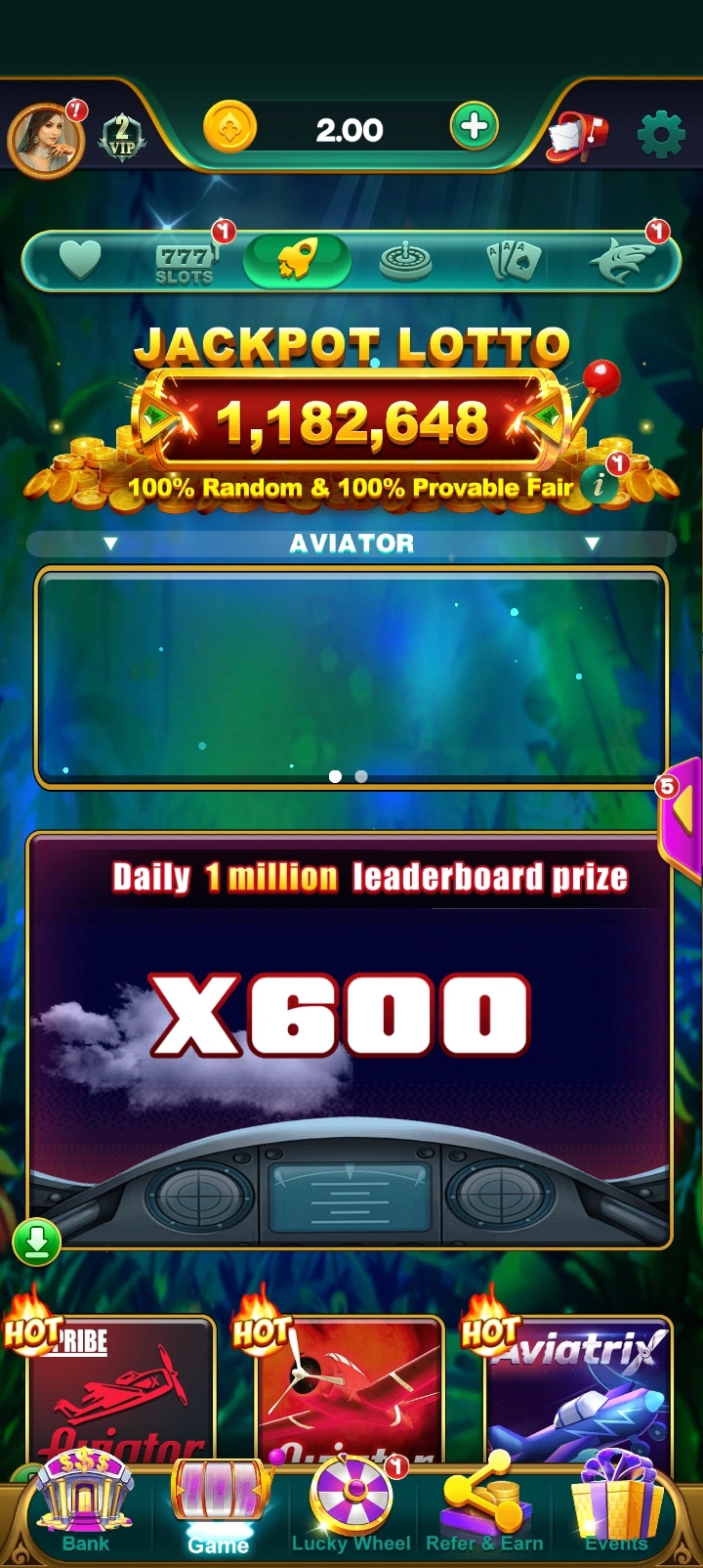 Hi Rummy app interface 2