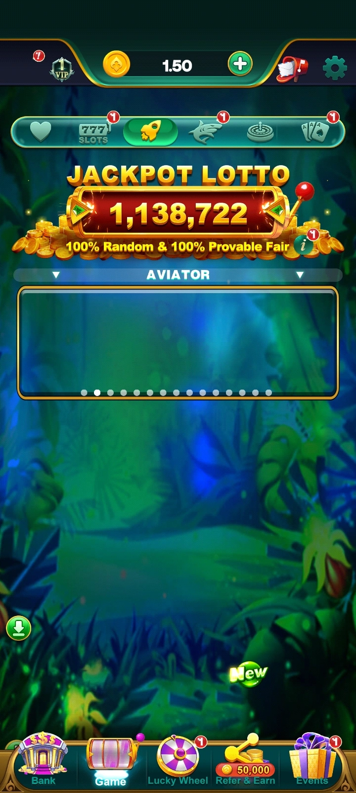 Maha Games app interface 2