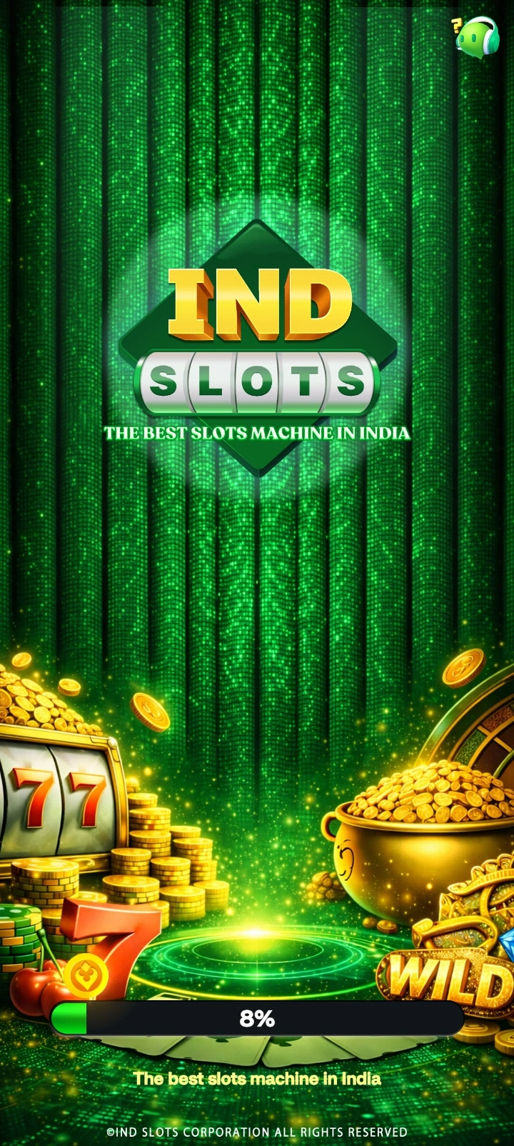 Indslots app interface 1