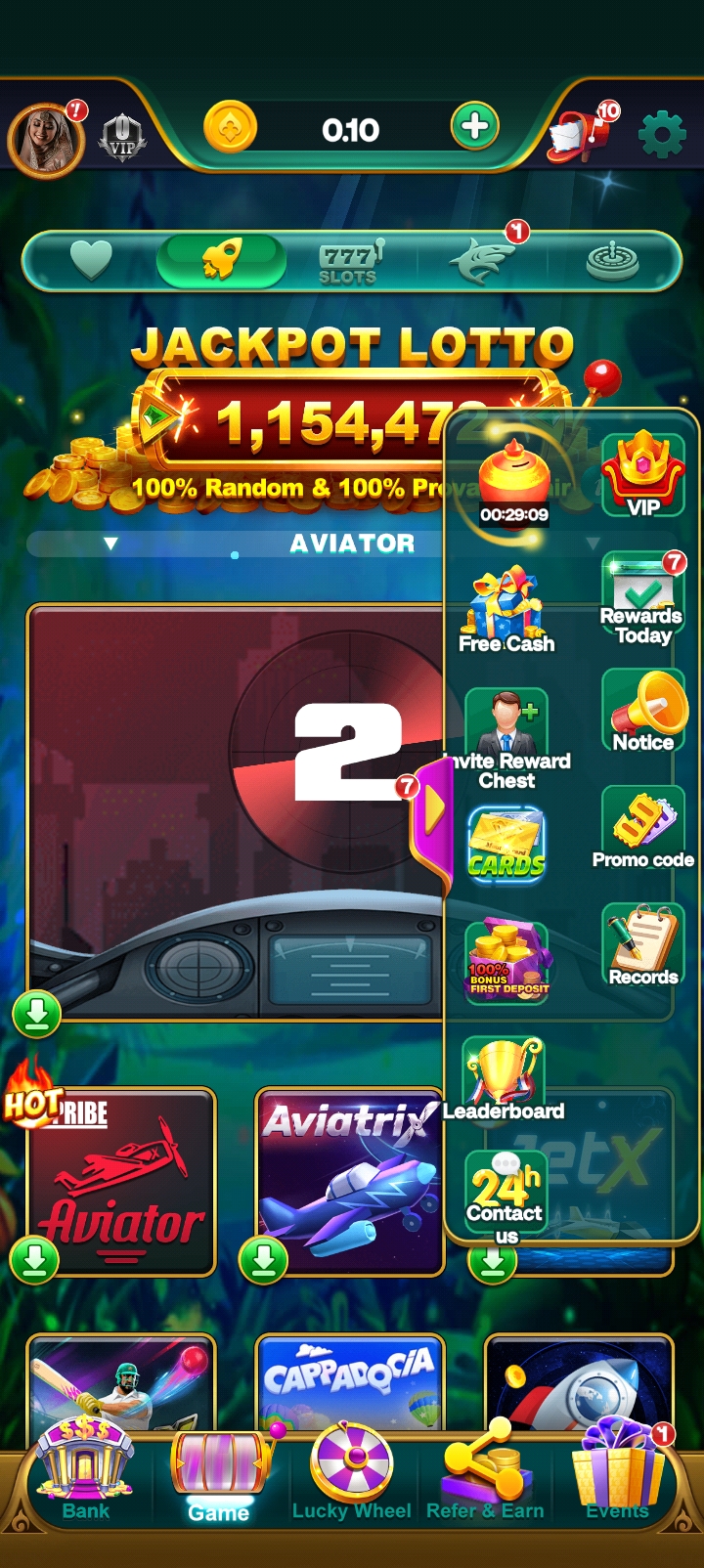 JaiHoRummy app interface 3