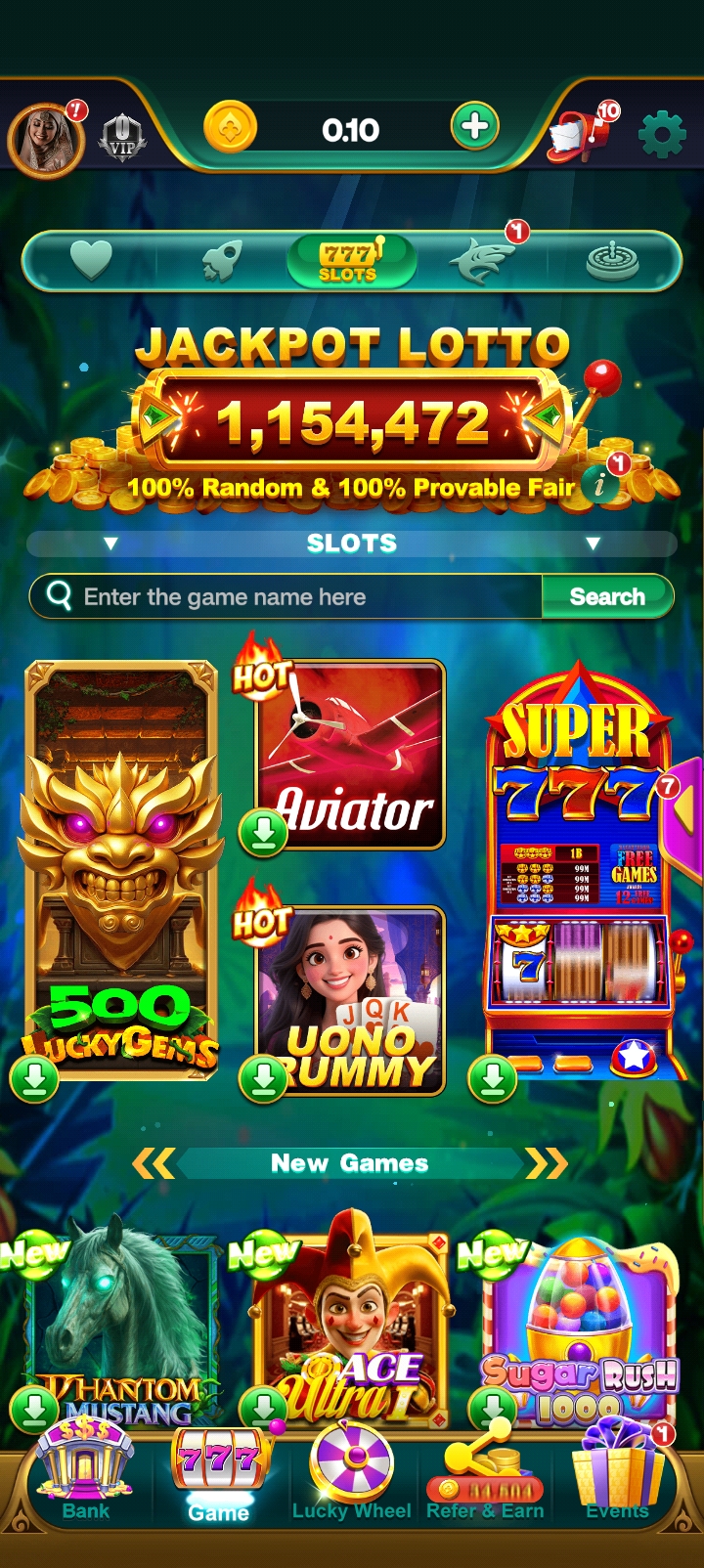 JaiHoRummy app interface 2