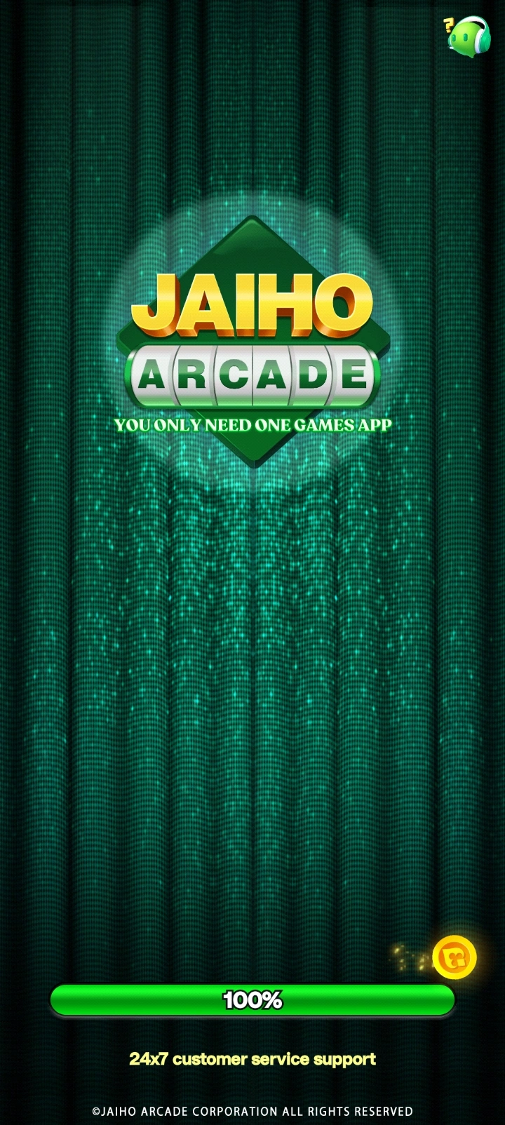 Jaiho Arcade app interface 1