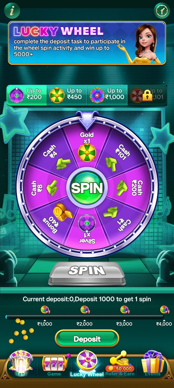 Bingo101 app interface 4