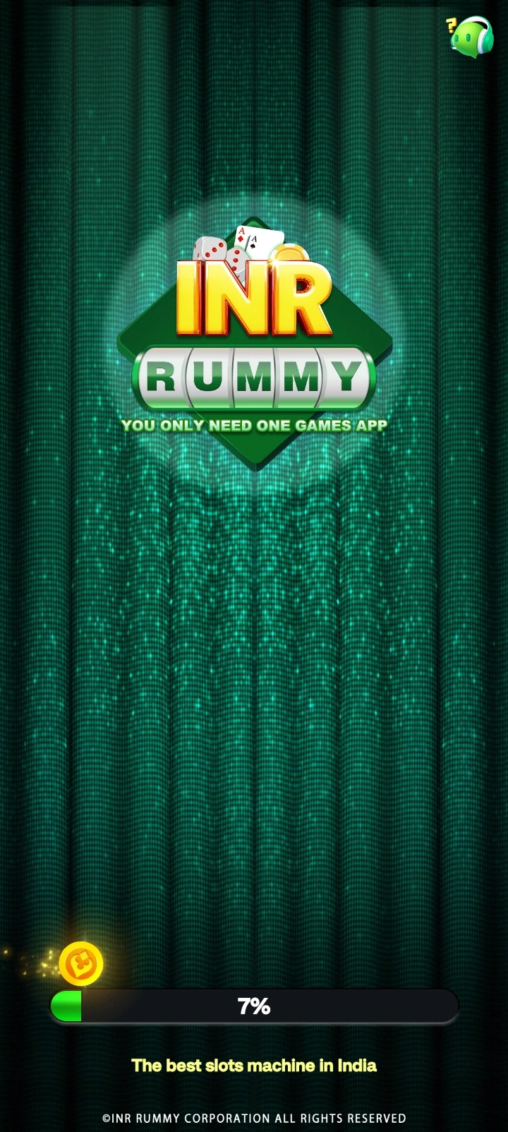 INR Rummy app interface 1
