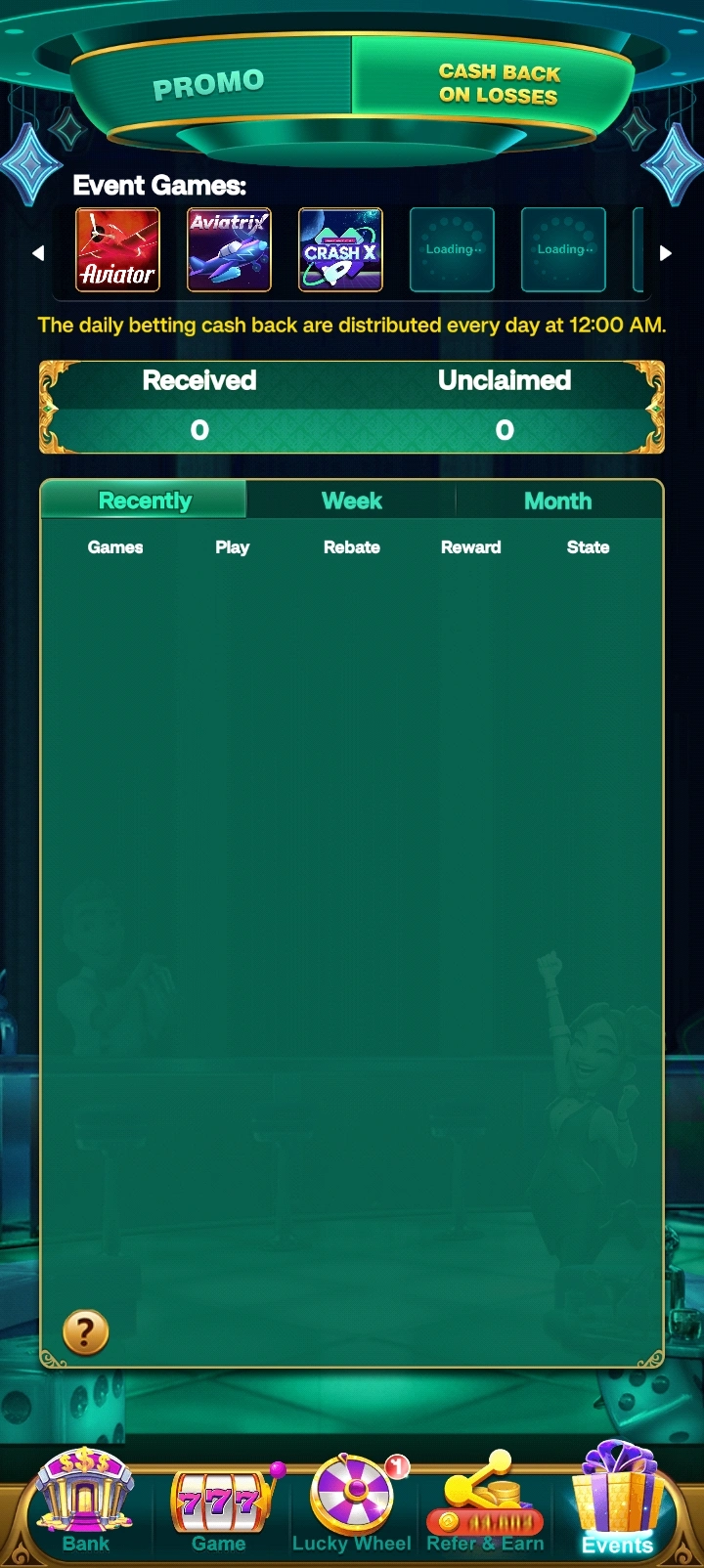 777 Game app interface 2