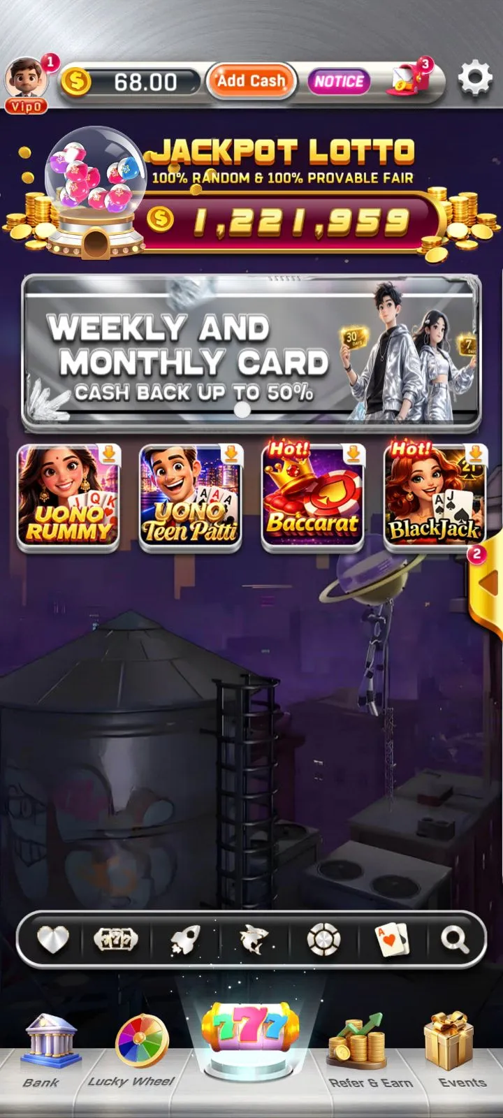 Jaiho 91 app interface 2