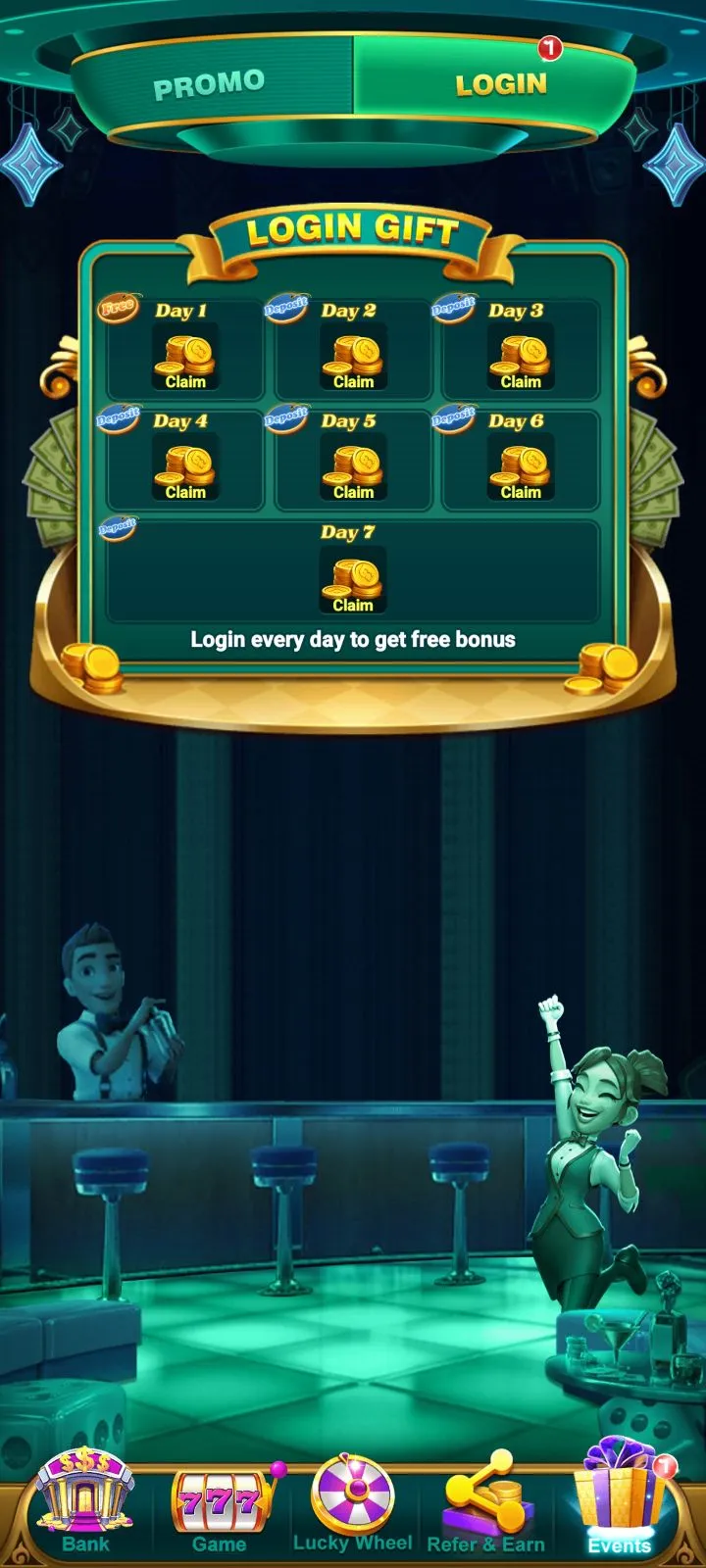 Spin Winnner app interface 3