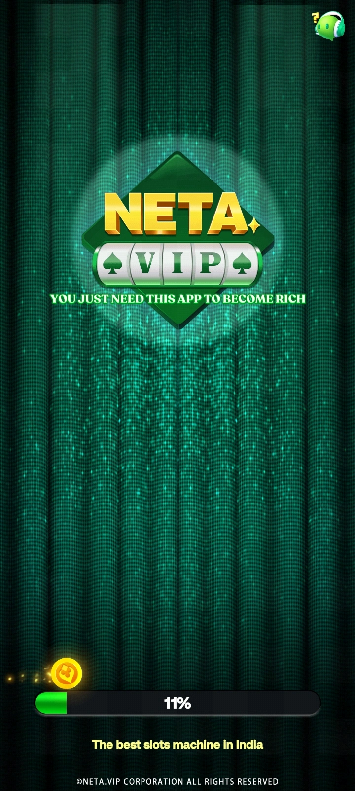 Neta.Vip app interface 1